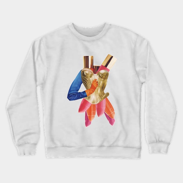 In Love with Fashion Crewneck Sweatshirt by Luca Mainini